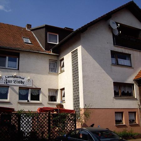 Landgasthof Zur Linde Munchhausen Bagian luar foto